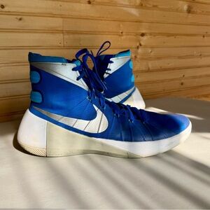 Nike Hyperdunk 2015 TB High-Top Sneakers, Royal White, Men’s Size 12.5